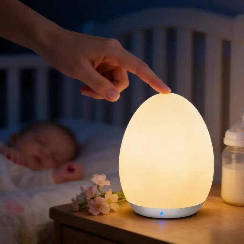 Zenvix™ Rechargeable Baby Night Light | Touch Control Dimmable Nursery Lamp