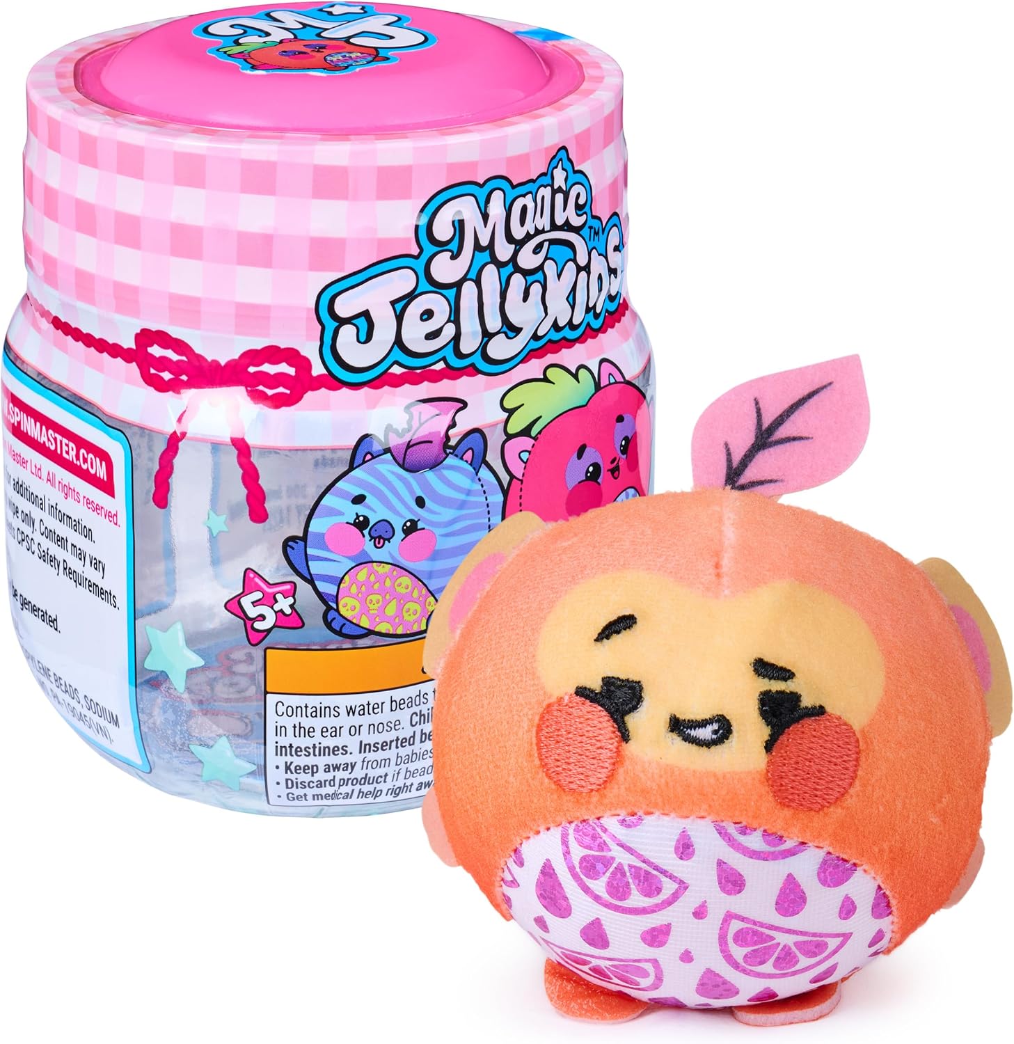 Zenvix™ Magic Jelly Surprise Plush Jar – Water Reveal Mystery Plush Toy, Squishy Sensory Collectible, Kawaii Gift for Kids & Collectors