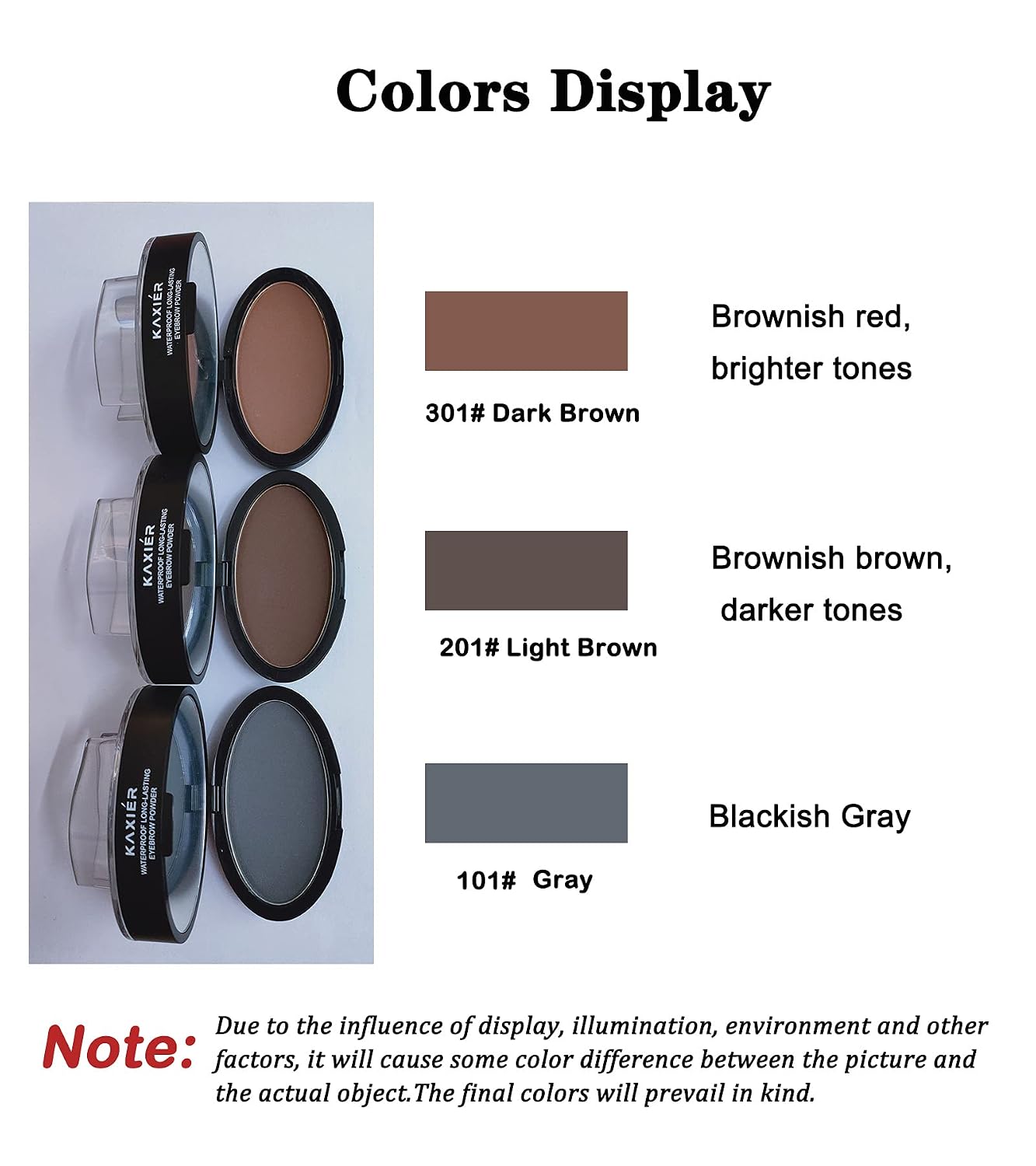 Zenvix™ Waterproof Eyebrow Stamp Kit – Long-Lasting Brow Powder with Natural Finish & Easy Brow Shaping