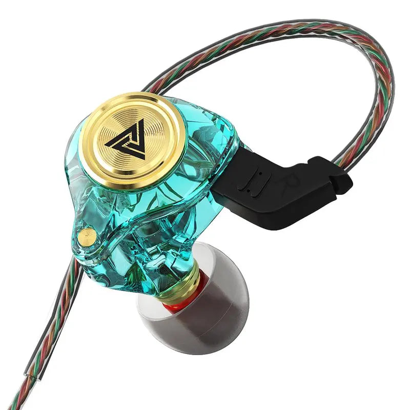 Portable Wired In-Ear Earphones with Mic – Noise Cancelling HiFi Gaming & Sport Earbuds