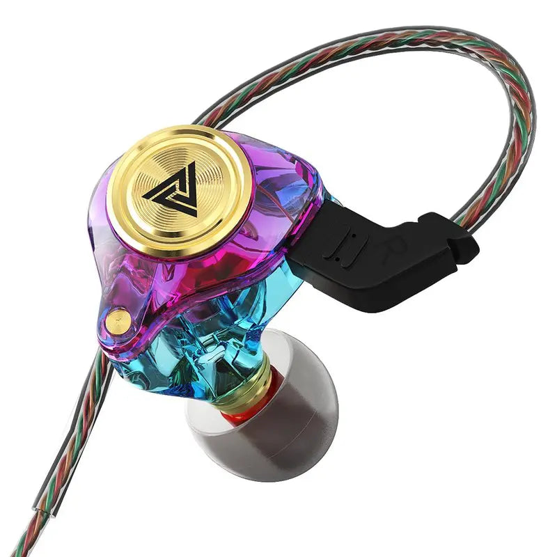 Portable Wired In-Ear Earphones with Mic – Noise Cancelling HiFi Gaming & Sport Earbuds