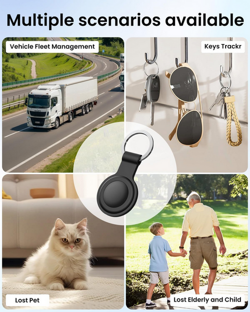GPS Tracker Device for Car and Vehicles: Mini Hidden Magnetic no Subscription Trackers for Tracking Kids Elderly Vehicle pet - Real Time Location Track Devices no Monthly Fee for Android and iPhone
